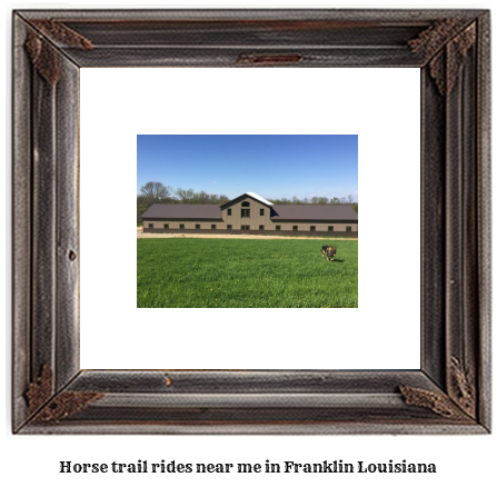 horse trail rides near me in Franklin, Louisiana